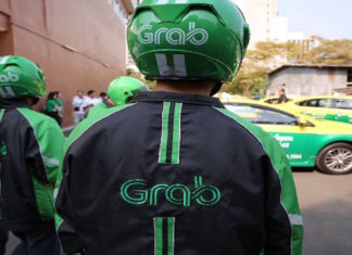 Who are the investors behind Grab?