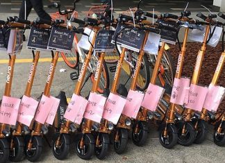Singapore bans shared e-scooters?