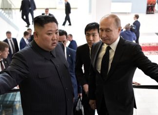 The mysterious Russian floral basket in North Korea