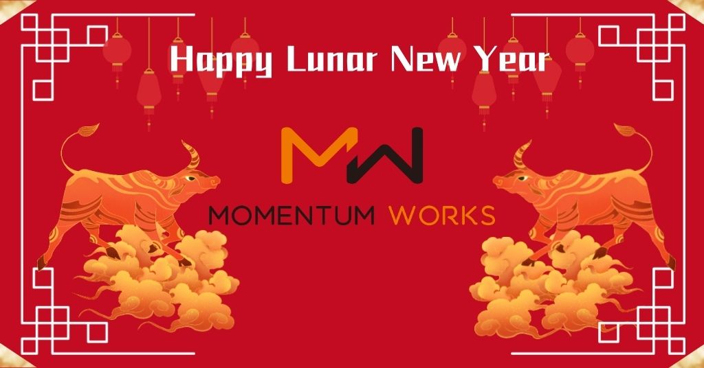happy lunar new year 2021 design