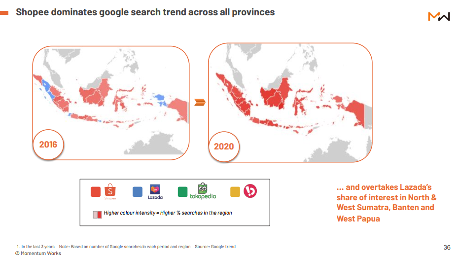 Blooming ecommerce Indonesia briefing - User heat map