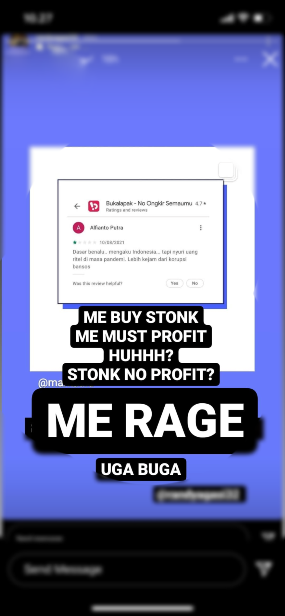 Bukalapak IPO - Instagram