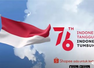 Shopee uses a new style video for Indonesia’s independence day