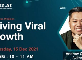 Join us on “Driving viral growth” webinar with Andrew Chen on 15 December