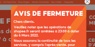 Shopee is exiting France!