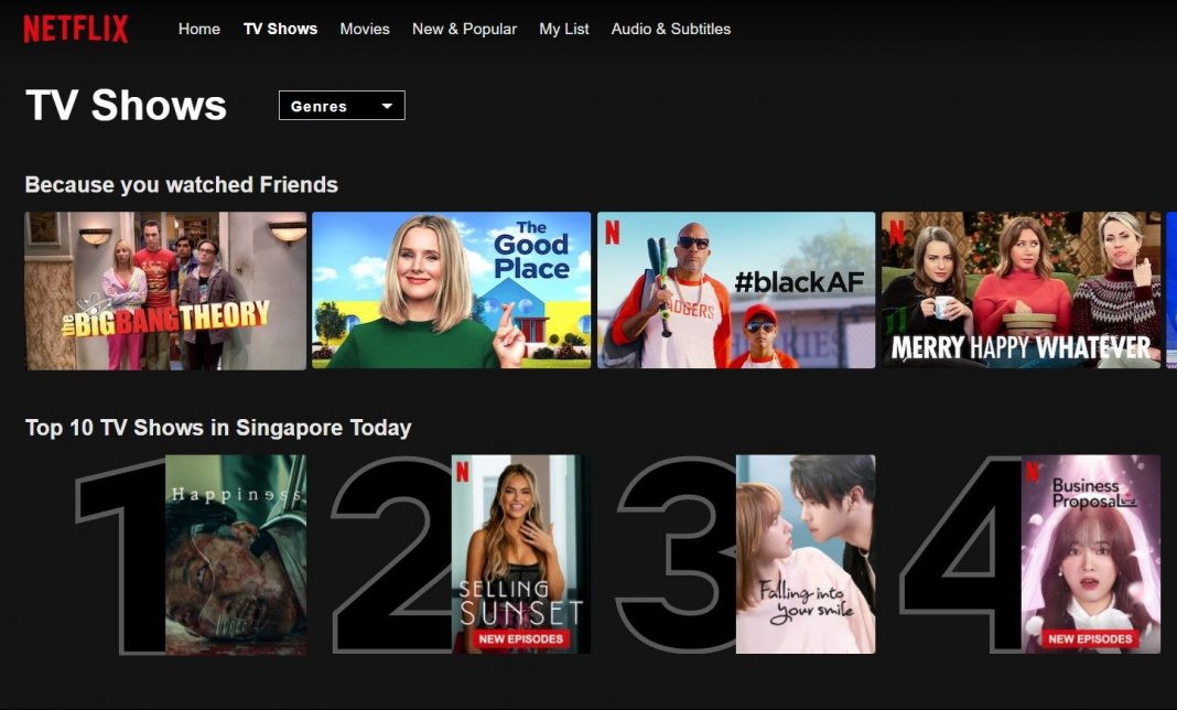 Netflix User drop Netflix user numbers