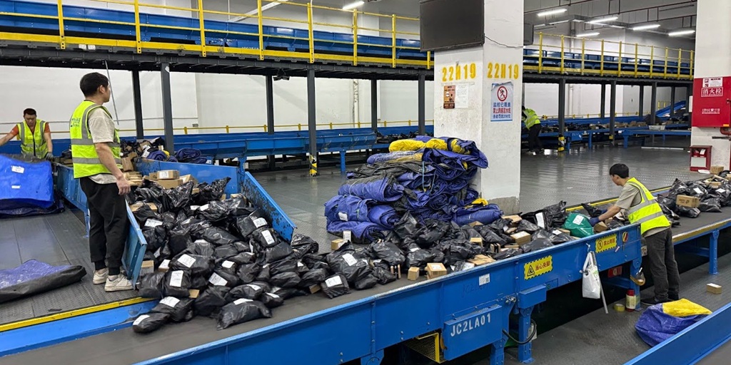 China parcels