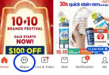 Migoo has appeared inside Shopee